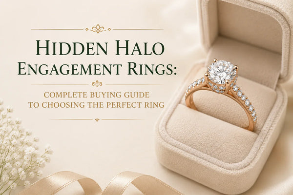 Hidden halo engagement rings: a complete buying guide for getting the perfect ring.