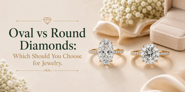 Oval and round diamond jewelry have differences to consider when deciding which one to choose.