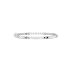 Metal cabinet handle on a white background