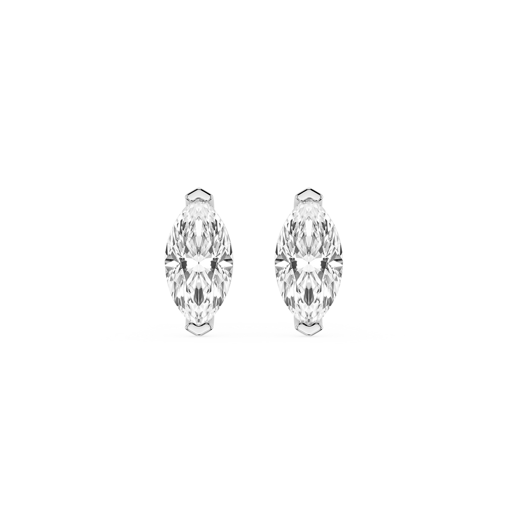 Metal suspension control arm on a white background