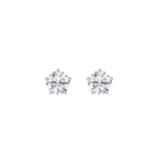 Two gray plastic clips on a white background