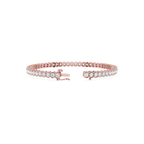 Lab Grown Diamond Bezel Set Tennis Bracelet