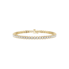 Lab Grown Diamond Bezel Set Tennis Bracelet