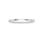 Lab Grown Round Diamond Half Tennis Bangle Bracelet