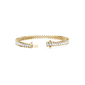 Lab Grown Marquise Diamond Tennis Bracelet
