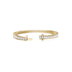 Lab Grown Marquise Diamond Tennis Bracelet