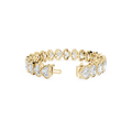 Lab Grown Heart Shape Diamond Tennis Bracelet