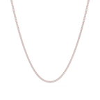 Classic Round Cut Lab Grown Diamond Tennis Necklace
