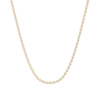 Bezel Set Pear Cut Lab Grown Diamond Tennis Necklace
