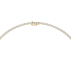 Graduated Round Cut Lab Grown Diamond Tennis Necklace