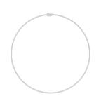 Classic Round Cut Lab Grown Diamond Tennis Necklace