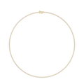 Classic Round Cut Lab Grown Diamond Tennis Necklace