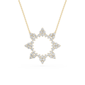 Lab Grown Diamond Open Star Pendant