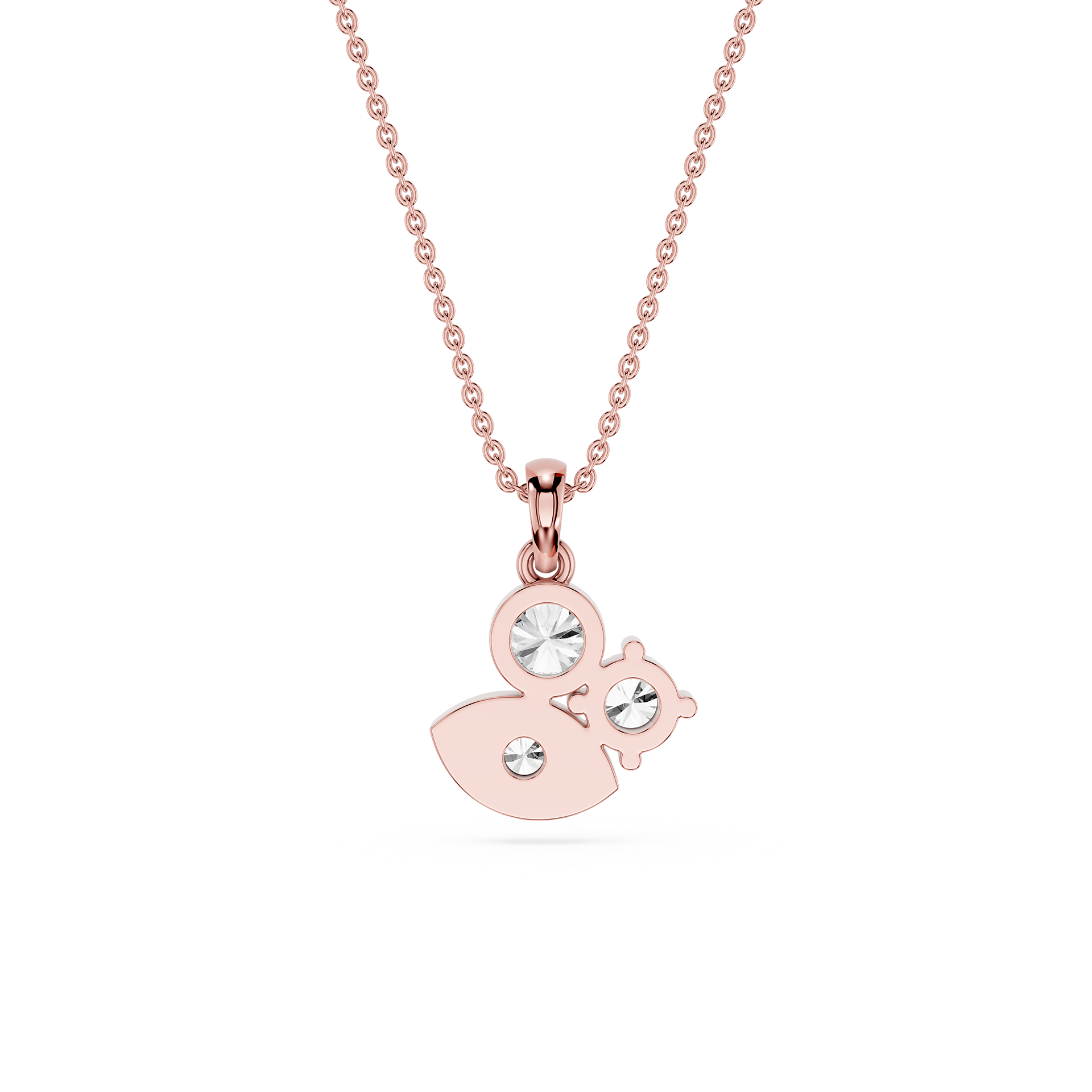 Lab Grown Diamond Evil Eye Pendant