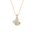Lab Grown Diamond Evil Eye Pendant