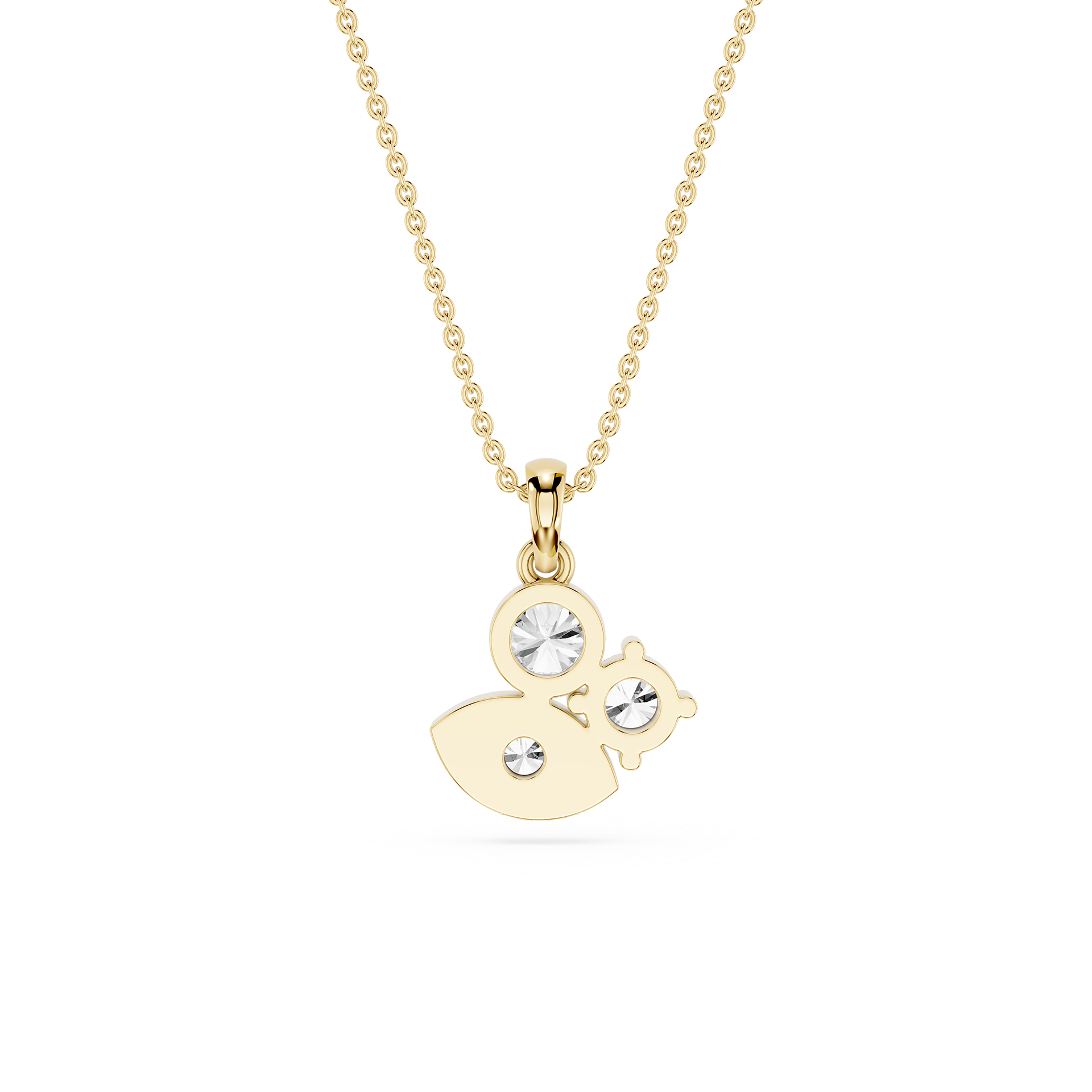 Lab Grown Diamond Evil Eye Pendant