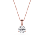 Oval Lab Grown Diamond Solitaire Pendant