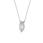Marquise Lab Grown Diamond Solitaire Pendant