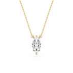 Marquise Lab Grown Diamond Solitaire Pendant