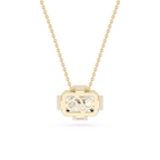 Emerald Cut Lab Grown Diamond Solitaire Pendant