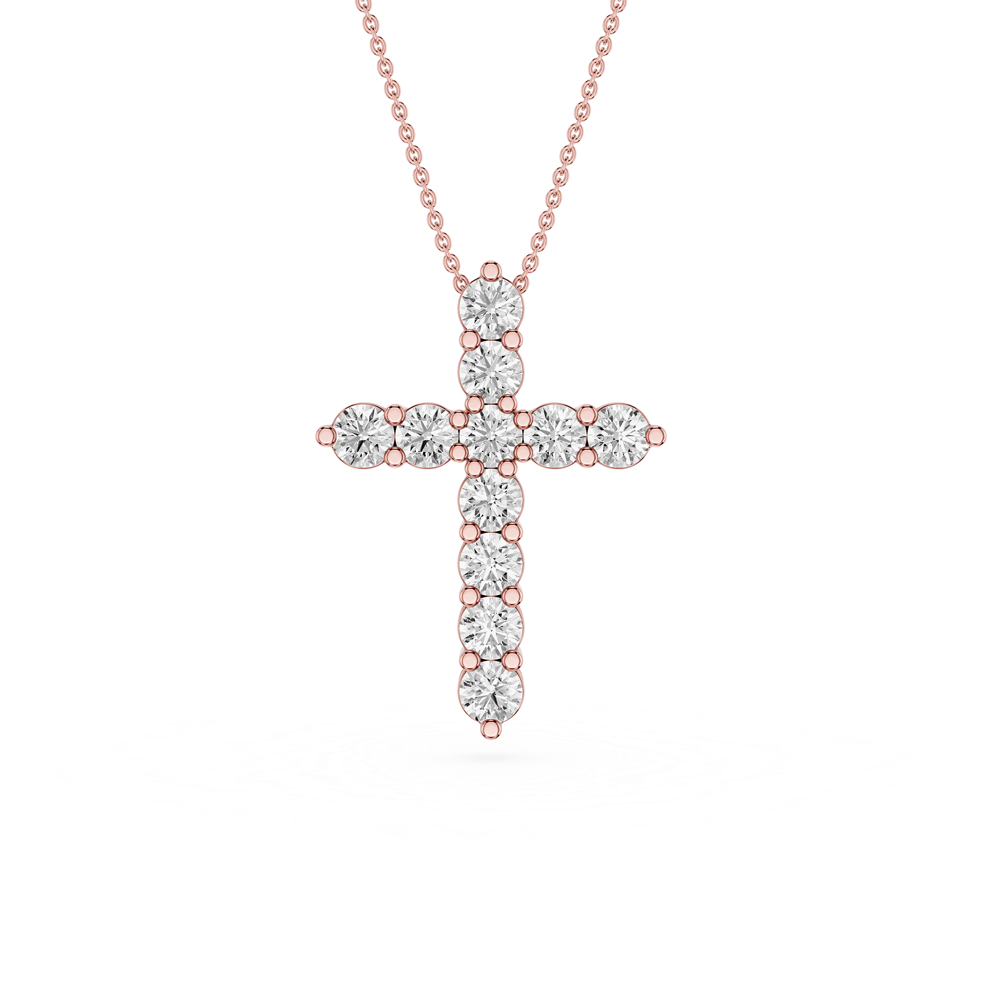 Cross Lab Grown Diamond Pendant