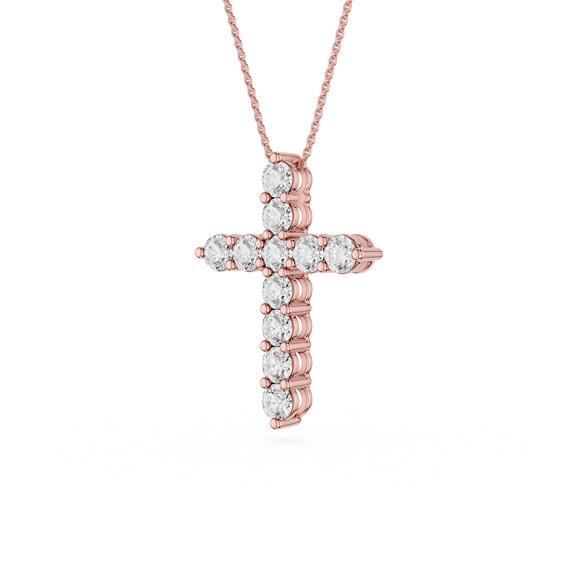 Cross Lab Grown Diamond Pendant