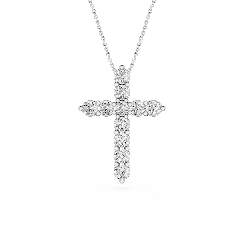 Cross Lab Grown Diamond Pendant
