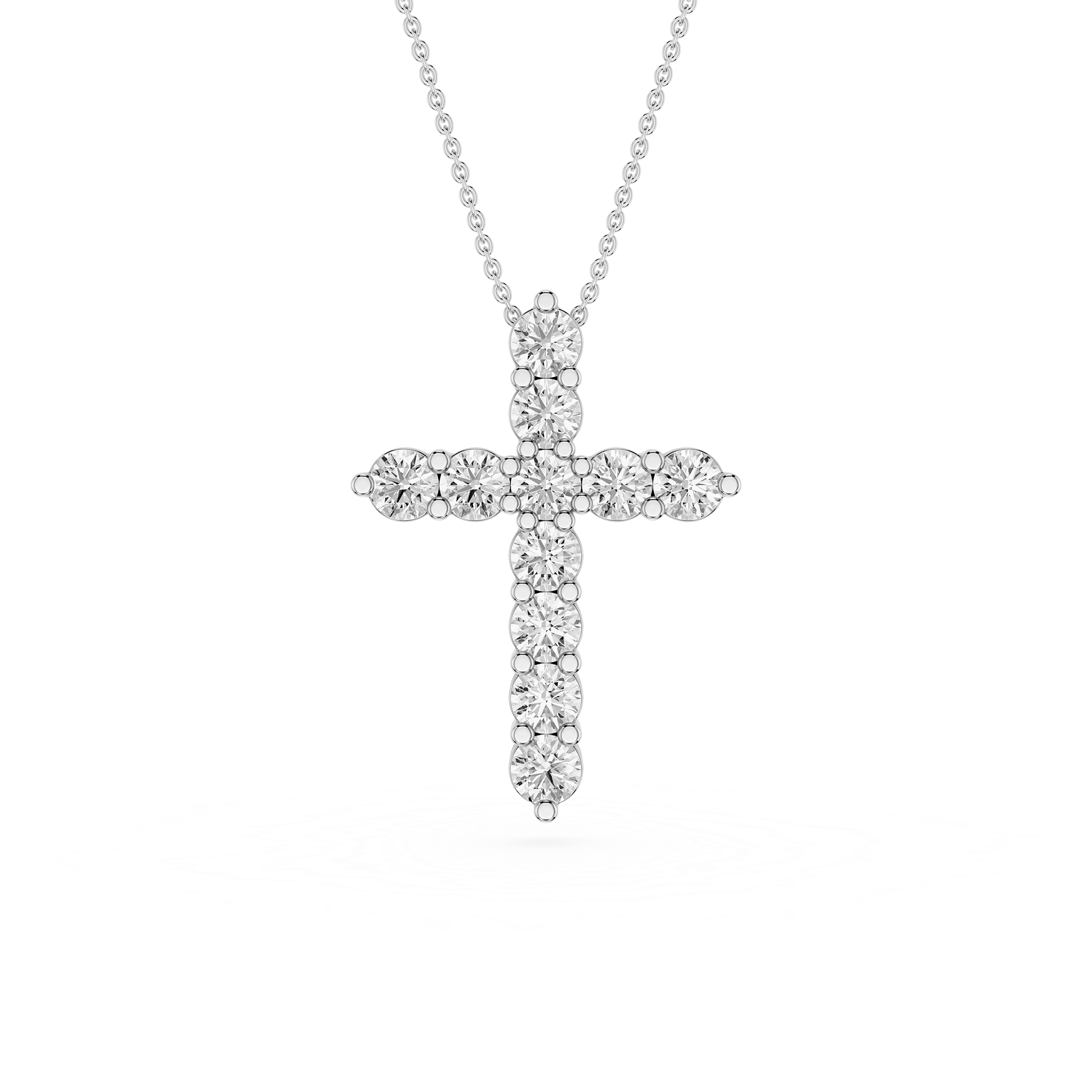 Cross Lab Grown Diamond Pendant