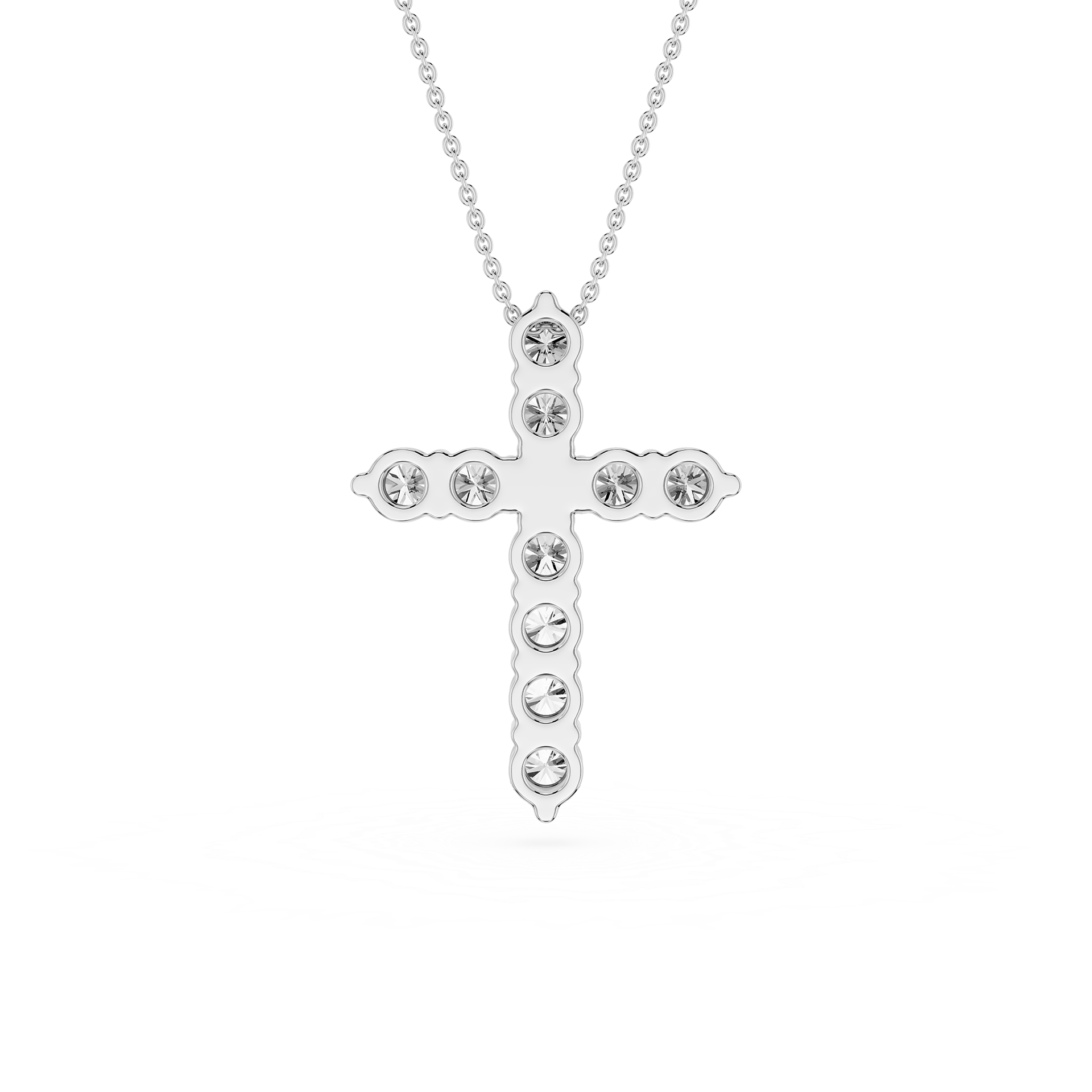 Cross Lab Grown Diamond Pendant
