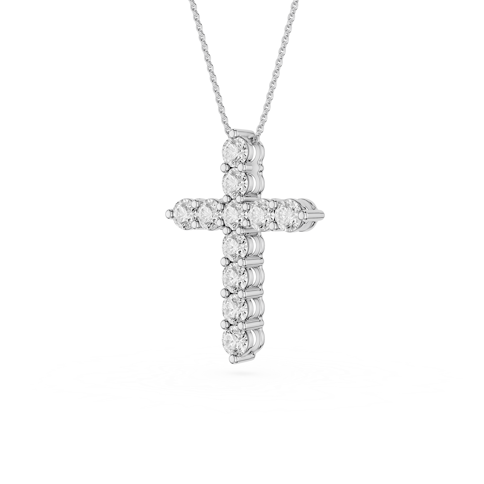 Cross Lab Grown Diamond Pendant