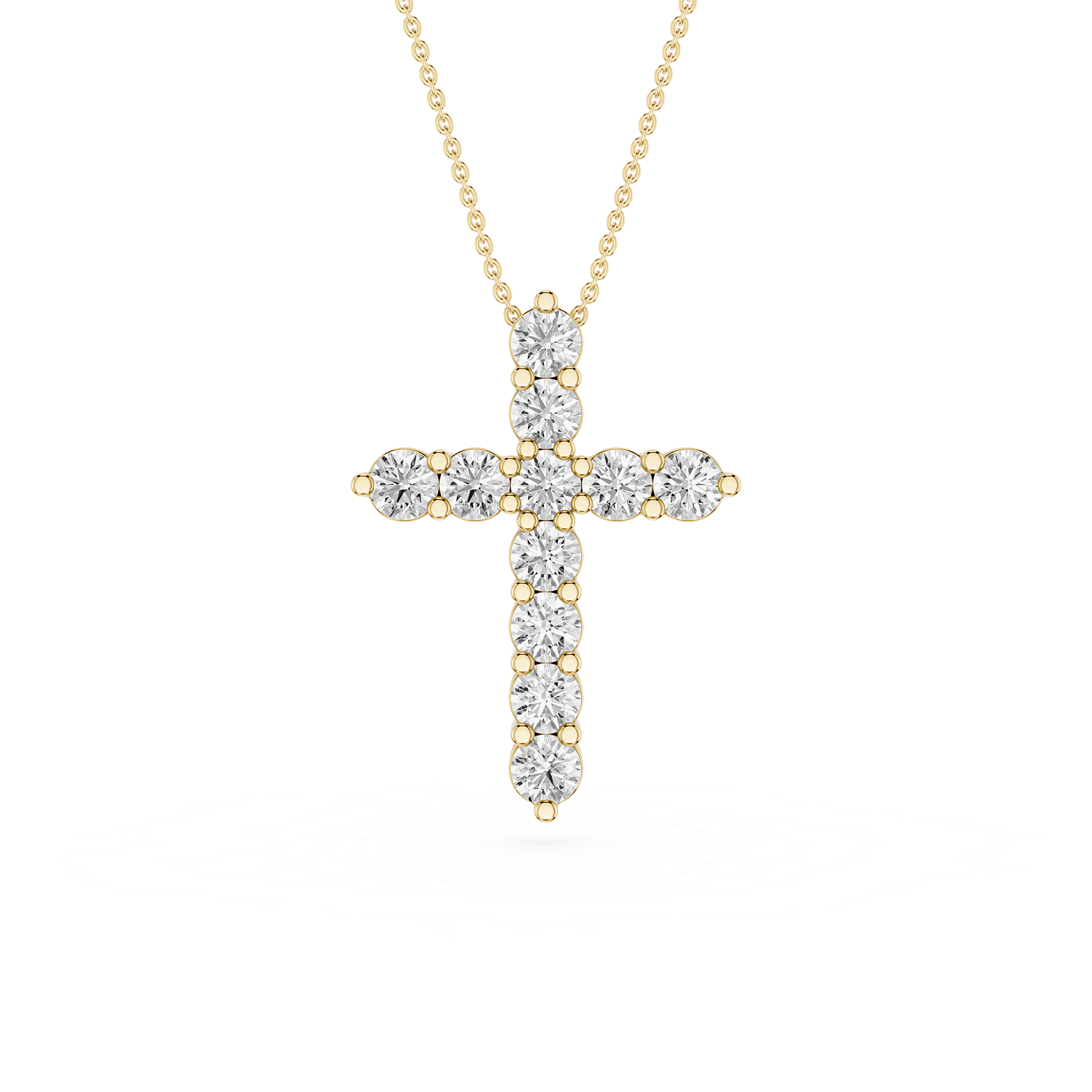 Cross Lab Grown Diamond Pendant