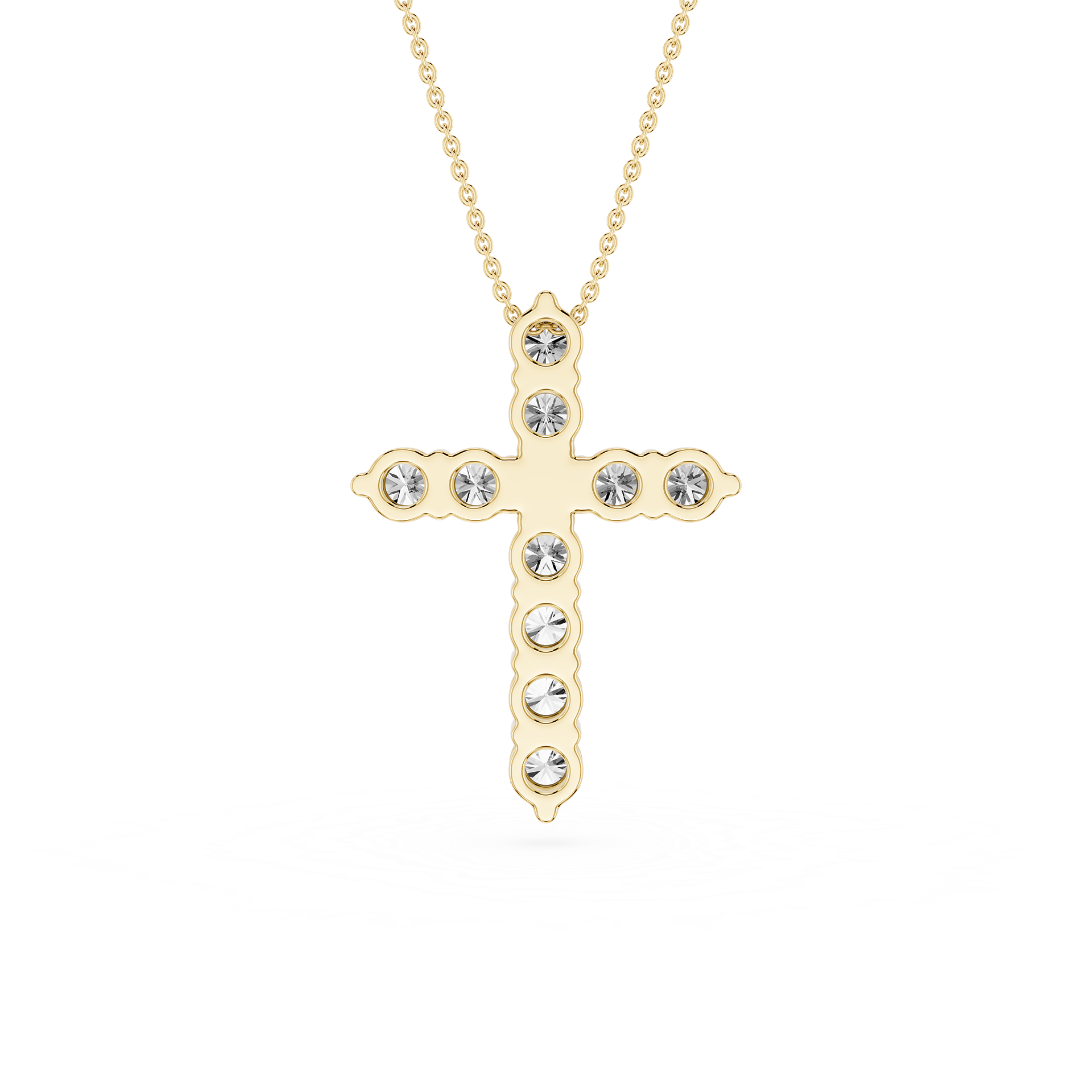 Cross Lab Grown Diamond Pendant
