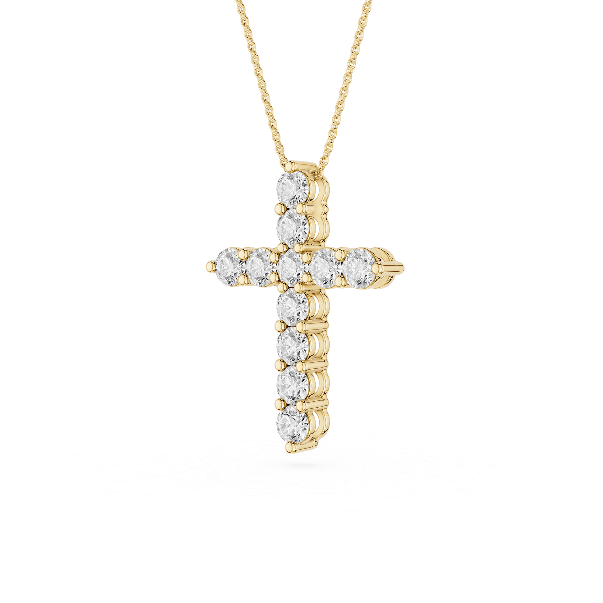 Cross Lab Grown Diamond Pendant