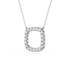 Round Halo Lab Grown Diamond Pendant