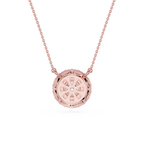 Round Halo Lab Grown Diamond Pendant