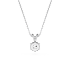 Classic Round Solitaire Lab Grown Diamond Pendant