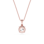 Round Solitaire Lab Grown Diamond Pendant