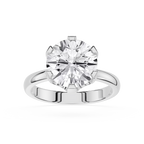 3 Carat Round Diamond Engagement Ring