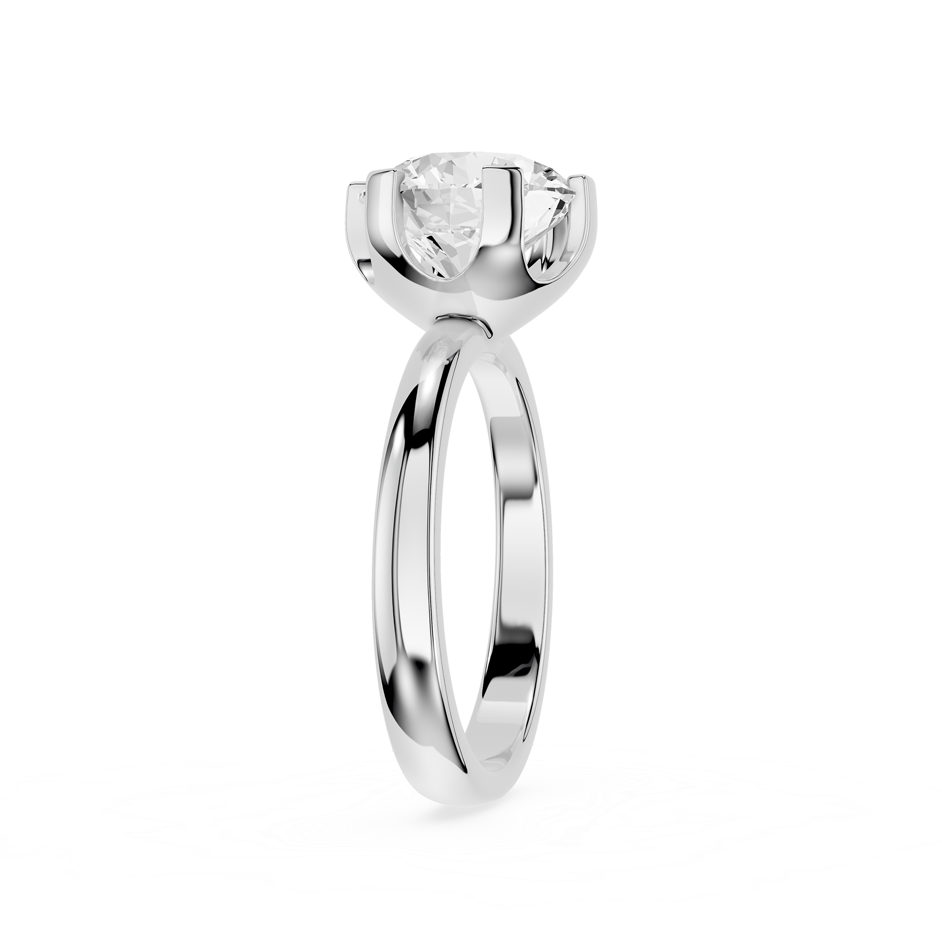 3 Carat Round Diamond Engagement Ring