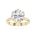 3 Carat Round Diamond Engagement Ring