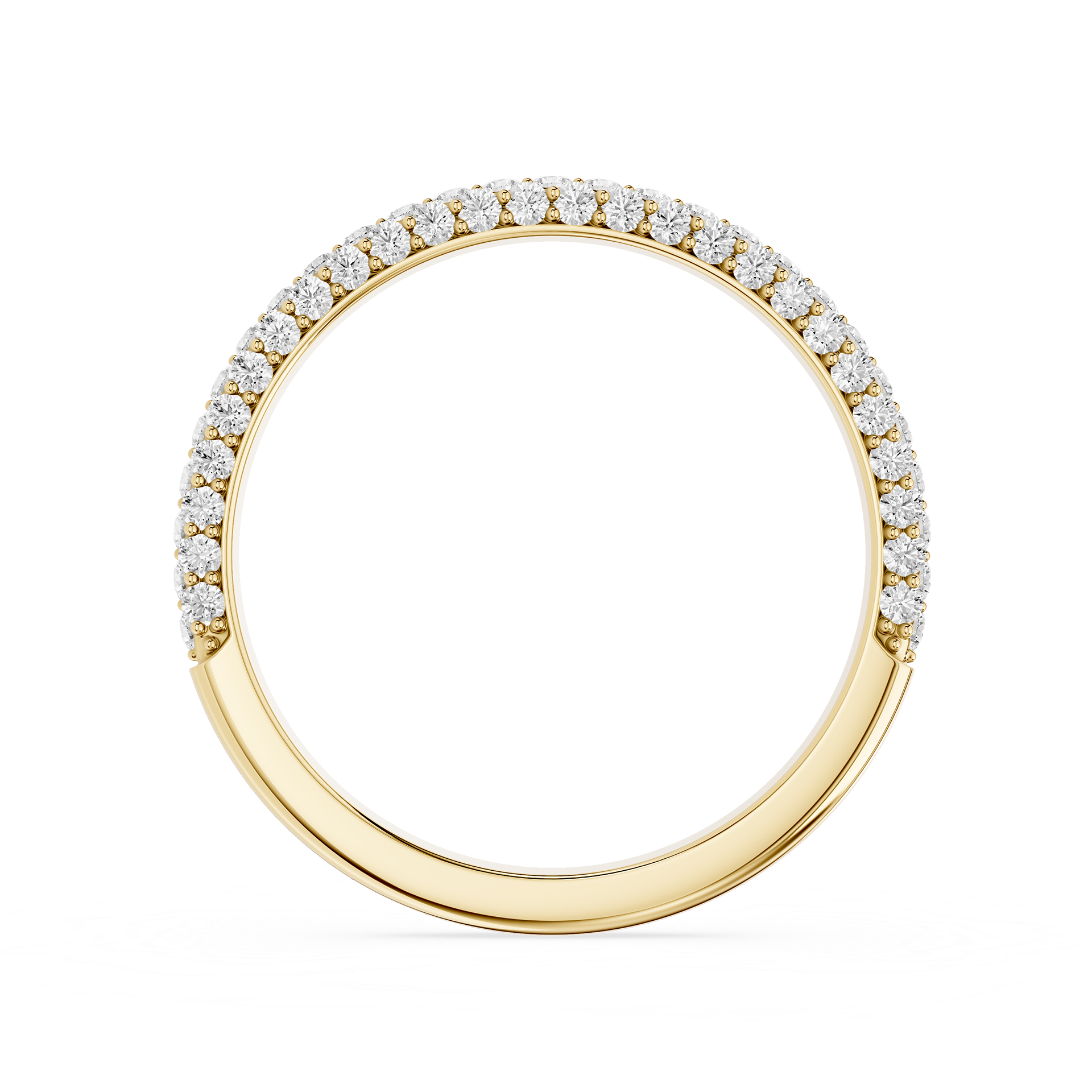 Round Shape Lab Grown Diamond Eternity Band