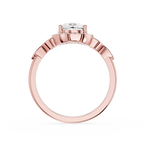 Oval Halo Lab Grown Diamond Engagement Ring