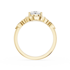Oval Halo Lab Grown Diamond Engagement Ring