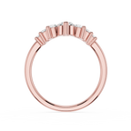 Graduated Lab Grown Diamond Wedding Band