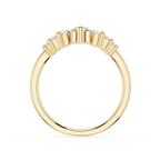 Graduated Lab Grown Diamond Wedding Band