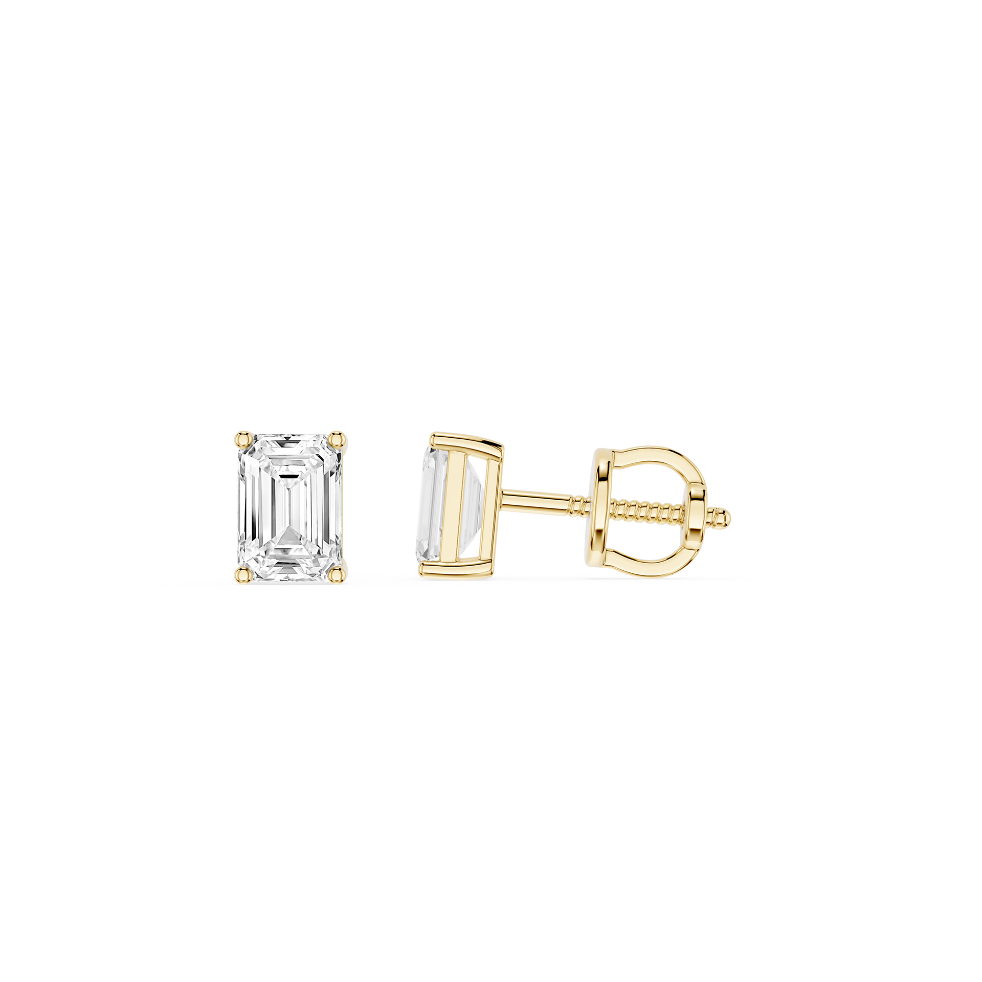 Brown shelf with three small brackets on a white background