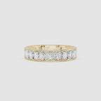 Radiant Cut Lab Grown Diamond Full Eternity Band