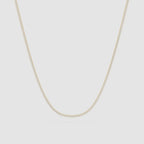 Classic Round Cut Lab Grown Diamond Tennis Necklace