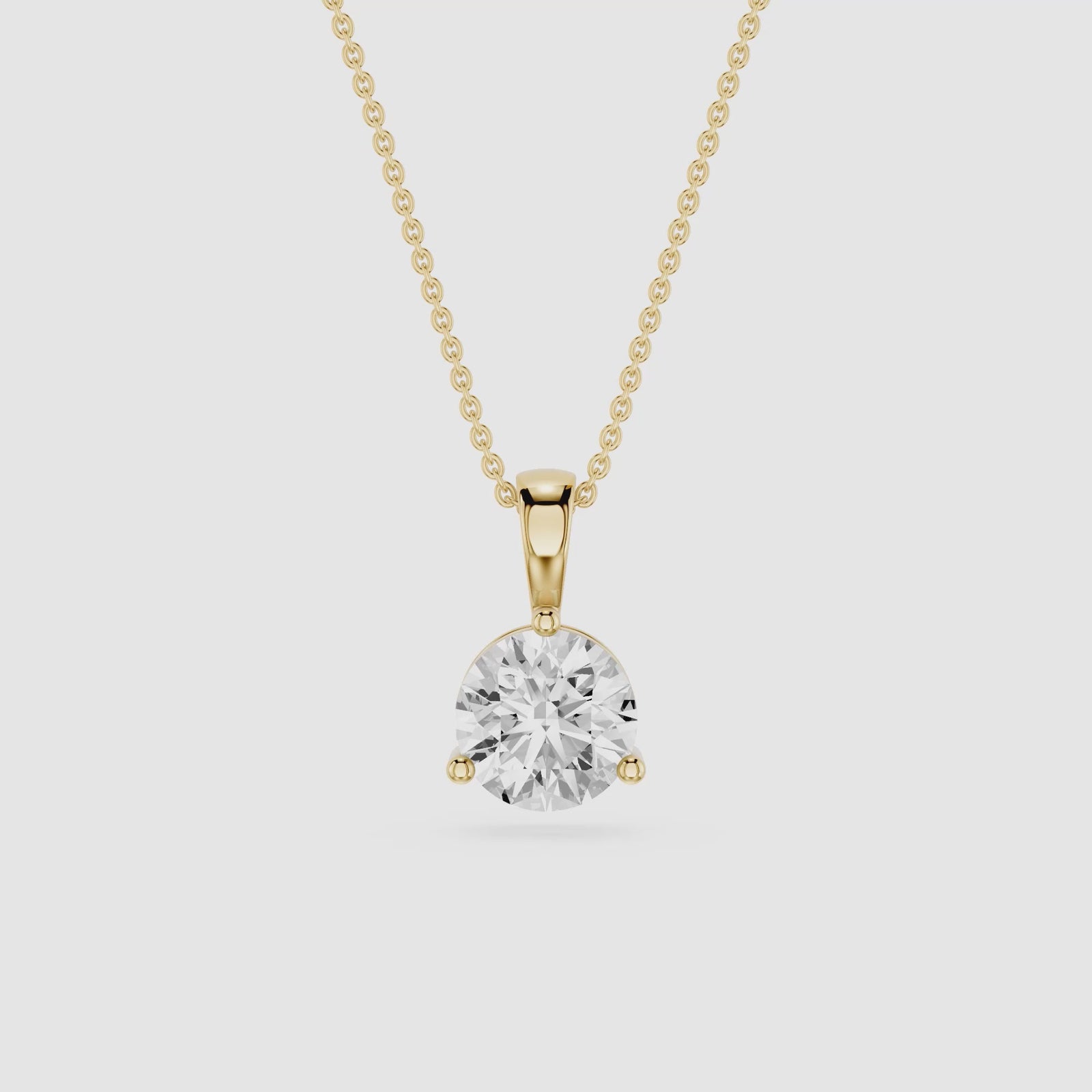 1 Carat Round Shape Lab Grown Diamond Solitaire Pendant
| mvp:SHARED:02