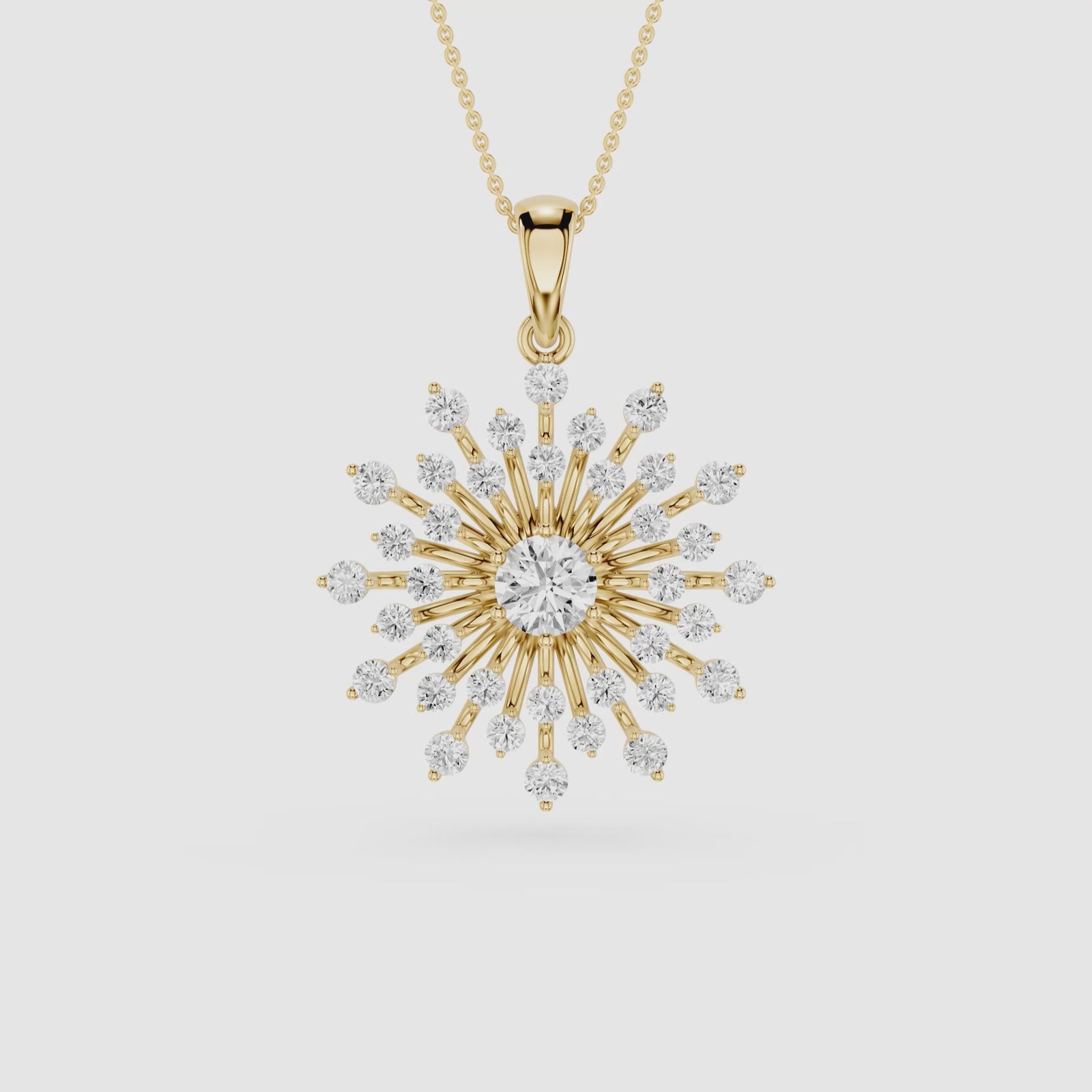 Round Cut Lab Grown Diamond Sunburst Pendant
| mvp:SHARED:02